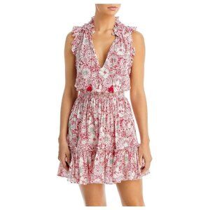 Poupette St Barth Pink Midi Dress